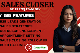 sales closer sales representative