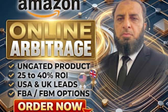 find amazon online arbitrage ungated fba  products research usa uk