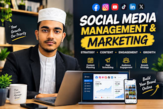 manage and market your social media for better online growth