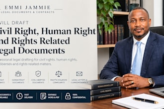 draft civil right human right violations formal complaint legal document letter