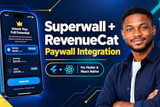 integrate superwall and revenuecat paywalls into your mobile app