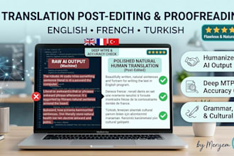 edit, proofread, and humanize your ai translation