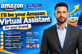 be your amazon fba virtual assistant, amazon account manager, amazon fba va