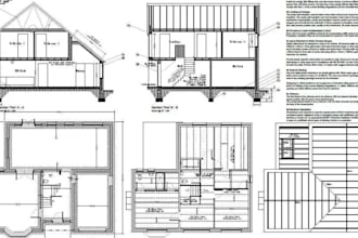 create UK building control drawings for residential projects