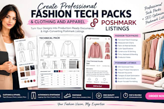 create tech packs clothing fitness apparel gym sportswear logo poshmark listings