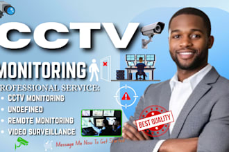 provide professional cctv monitoring and surveillance services