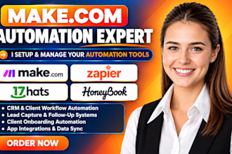 setup make com automation make com fix make come zapier automation integration