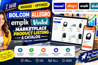manage optimize bol com allegro empik vinted marketplace product listing catalog