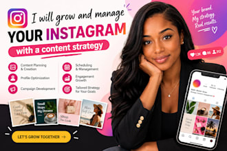 grow and manage your instagram with a content strategy