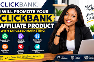 promote your clickbank affiliate product with targeted marketing