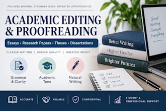 professionally edit, proofread, and humanize your writing