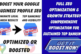 do google my business SEO and gmb optimization to boost local leads