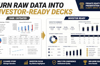 design private equity investment fund pitch deck investor presentation