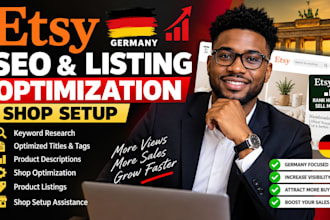 do germany etsy SEO germany etsy listing germany etsy optimization and setup