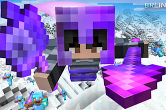 create minecraft smp youtube thumbnails