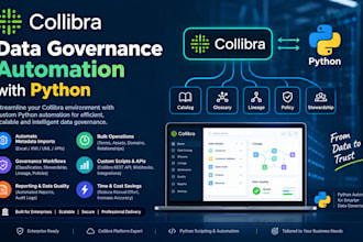automate collibra data governance workflows with python