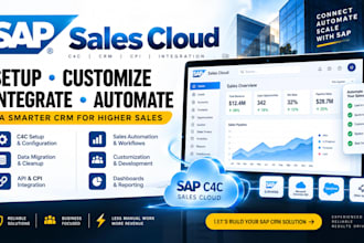 sap c4c setup, sap sales cloud, sap cpi inegration, sap CRM cloud integration