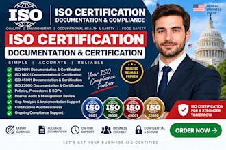provide iso documentation iso 9001 implement iso 13485 provide iso 27001 medical