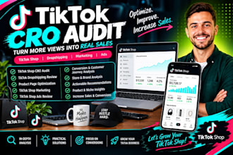 do a tiktok cro audit tiktok dropshipping tiktok shop marketing tiktok shop ads