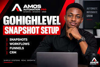 create and customize gohighlevel snapshots for your agency