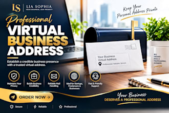 provide a professional virtual mailing address for your business