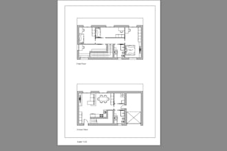 draw floor plans and sections