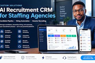 do ai recruitment CRM for staffing agencies candidate pipeline hiring automation