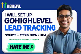 setup gohighlevel lead tracking source ghl attribution ghl utm setup