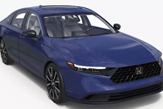optimize 3d car model for game, cinema4d car rig, animation, modern car interior