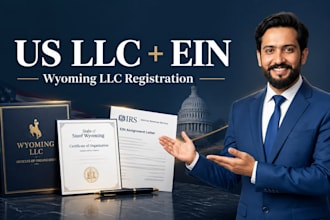 register your US llc in wyoming and get ein