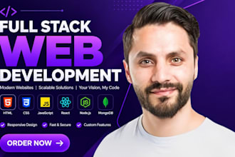 custom website development,website design as a full stack web developer