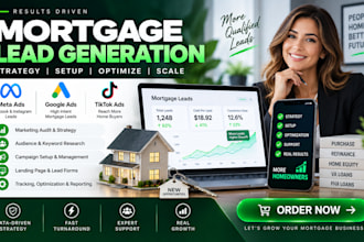 generate mortgage leads using google ads, meta ads, refinance and loan campaigns