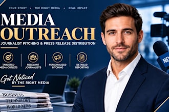 do press release distribution to journalists and media outlets for brands
