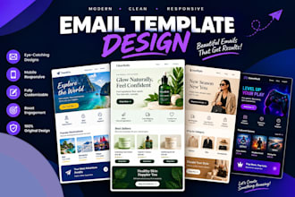 design ecommerce email templates and flows in figma
