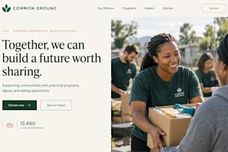 build wix charity website squarespace nonprofit fundraising website