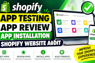 do shopify app testing app review shopify app installation shopify website audit