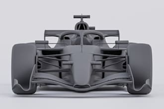 create realistic 3d printable car, truck, trailer and automotive parts design