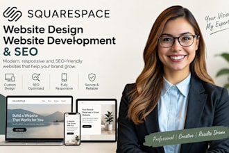 build squarespace website design squarespace website development squarespace SEO