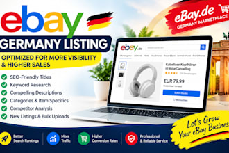 do germany ebay listing, ebay product listing, german ebay seo, ebay lister