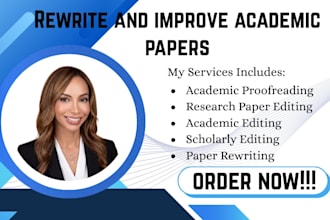 rewrite and improve academic papers, research articles, and scholarly documents
