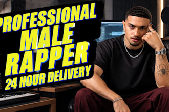 male rapper, rap vocals, rap feature