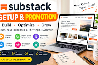 do organic promotion and marketing for your substack newsletter