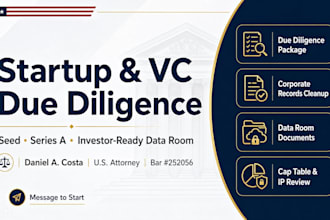 clean your corporate records for venture capital financing rounds