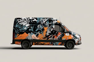 car wrap vehicle wrap truck wrap racing car wrap