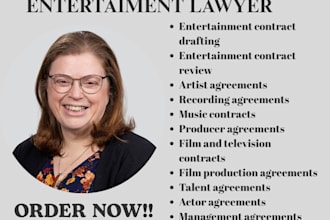 entertainment and sports lawyer in ca,fl,ny for contracts,royalties,films,artist