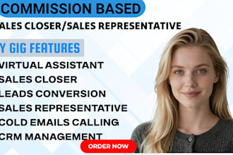 sales closer sales representative b2b sales lead generation appointment setting