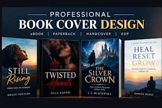 design memoir book cover, dark romance book cover, KDP book cover, ebook cover