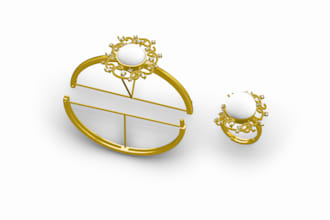 design 3d jewelry cad models and photorealistic renders
