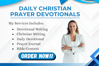 create daily devotionals, prayer journals, and inspiring christian faith texts