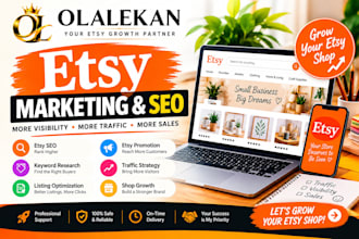 promote your etsy shop with SEO and marketing